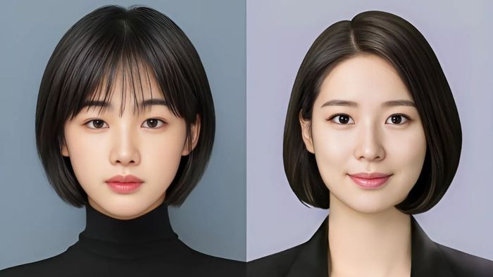 Tóc Vic ngắn lệch phong cách